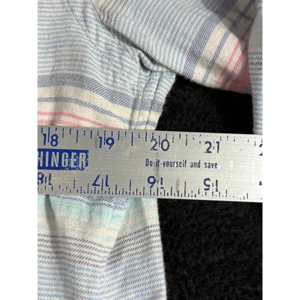 Vineyard Vines Mens‎ Crosby Shirt Medium Striped Cotton Linen Button Down - Picture 3 of 7